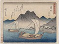 狂歌入東海道五拾三次　舞坂