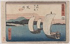 有田屋版東海道廿二　荒井