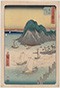 五十三次名所図会卅一　舞坂